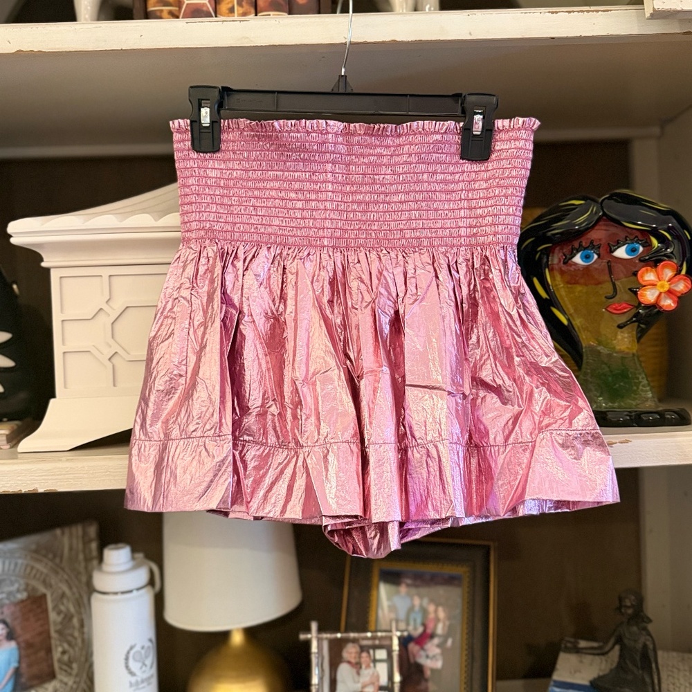 Koch Erica skirt in pink metallic size Medium M nwt - Picture 4 of 5